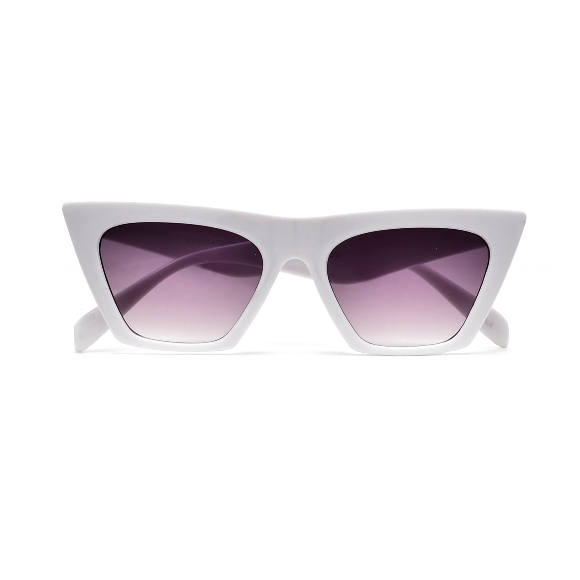 Kids Sharp Angular Bold Lil Fashionista Cat Eye Sunnies