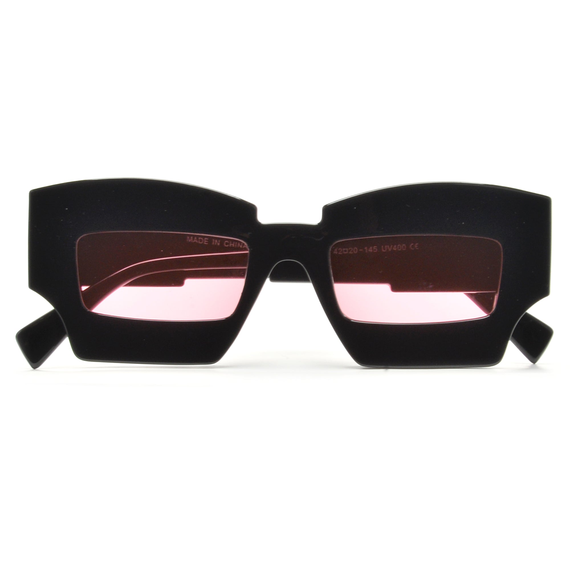 Geometric Stand Out Slim Rectangular Lens Sunnies