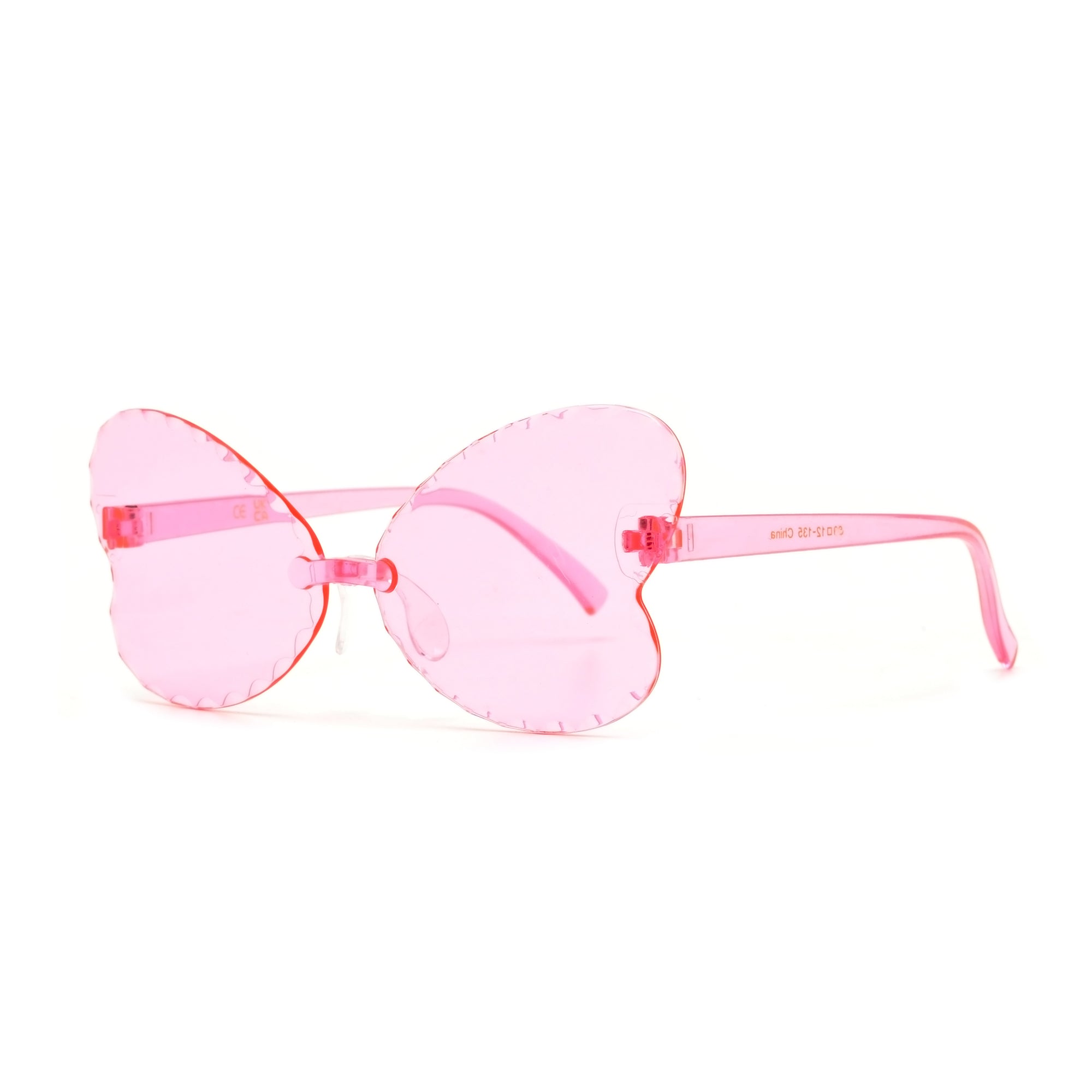 Cute Rimless Butterfly Kids Fit Sunnies