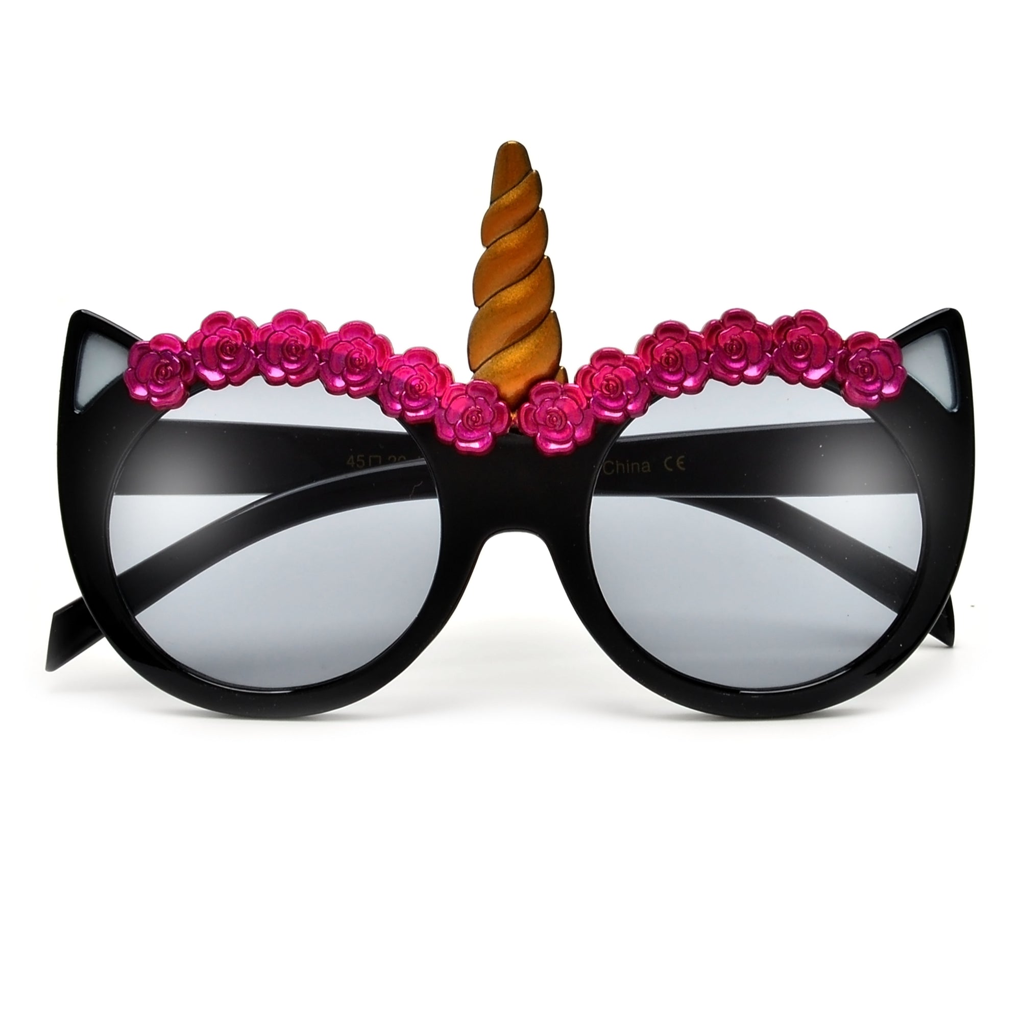 Adorable Alicorn Round Cat Eye Kids Sunnies