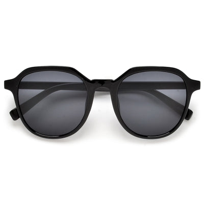 Modern Angular Round Sunglasses