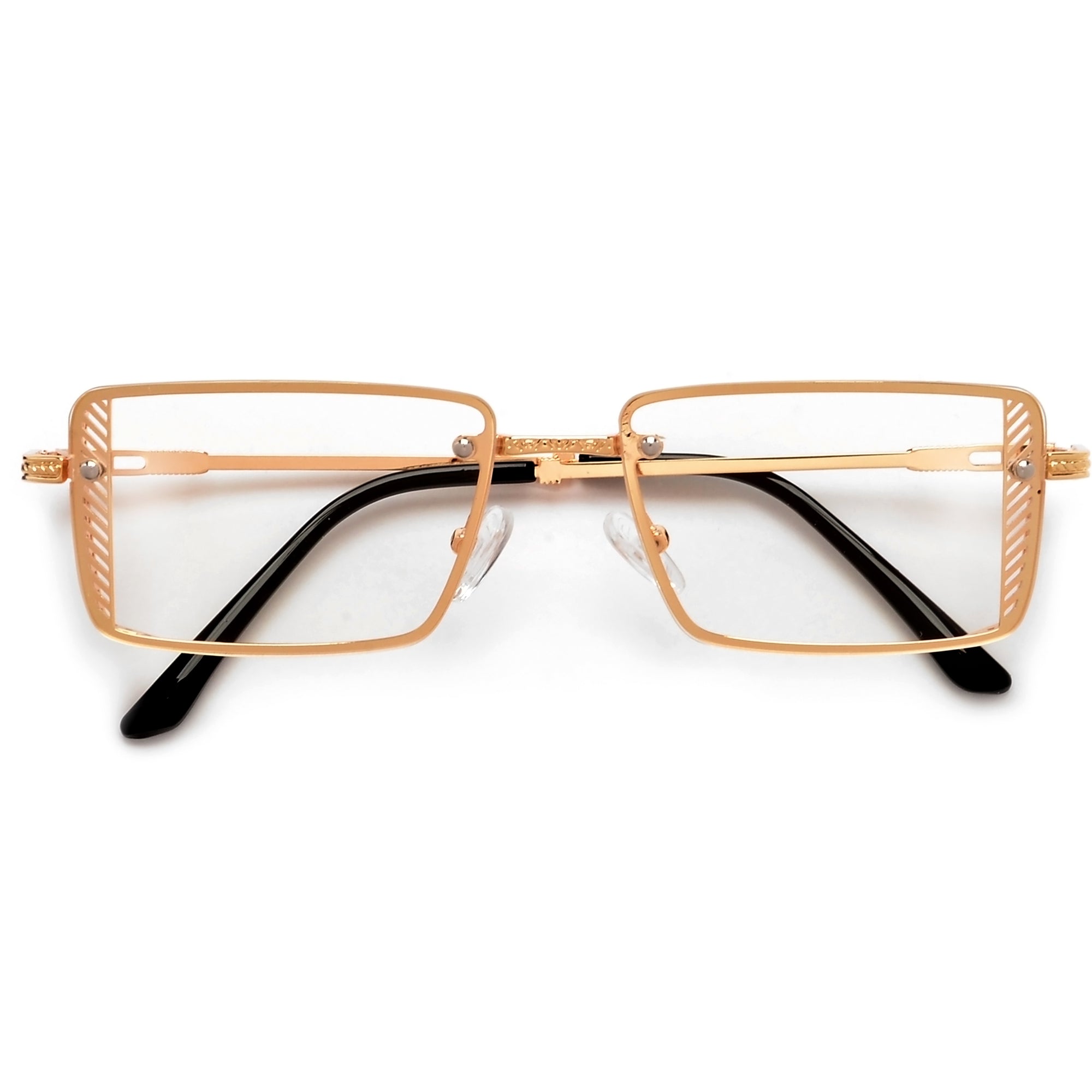 RETRO VIBE SLIM VENTILATED SIDE CUP CLEAR EYEWEAR