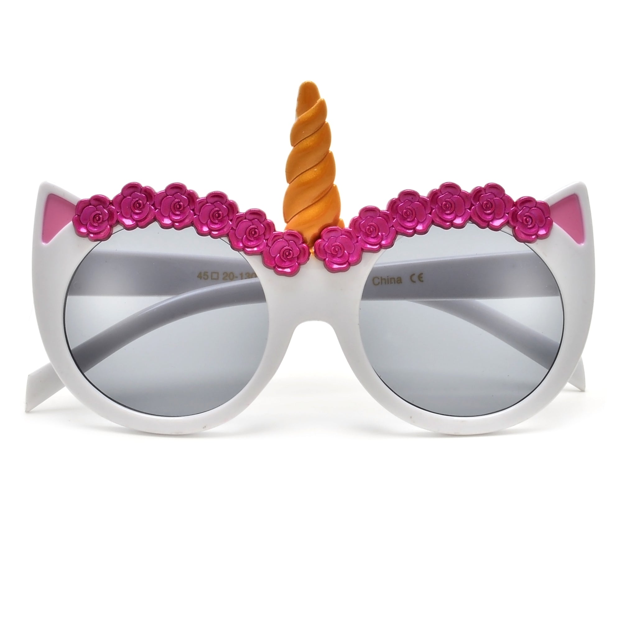 Adorable Alicorn Round Cat Eye Kids Sunnies