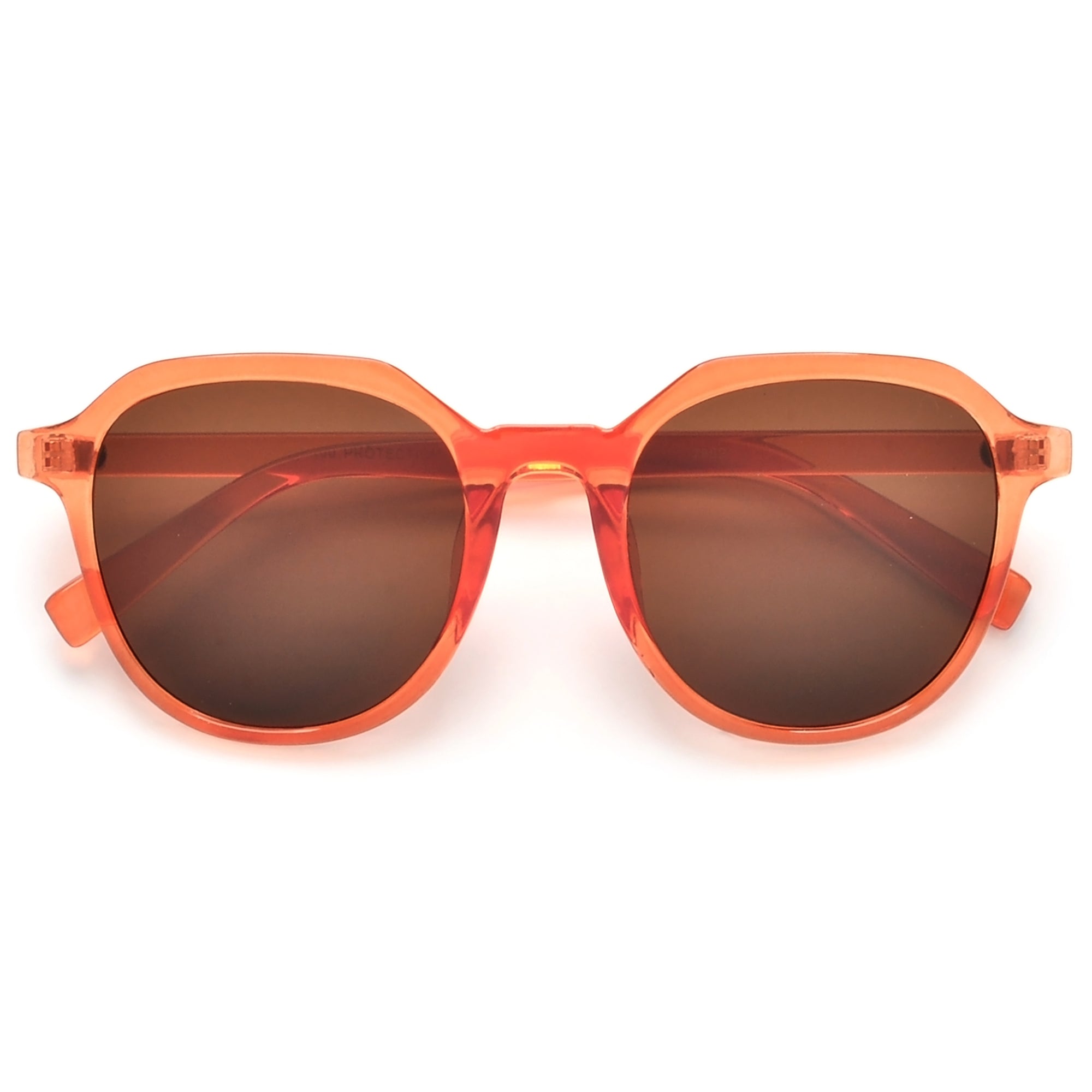 Modern Angular Round Sunglasses