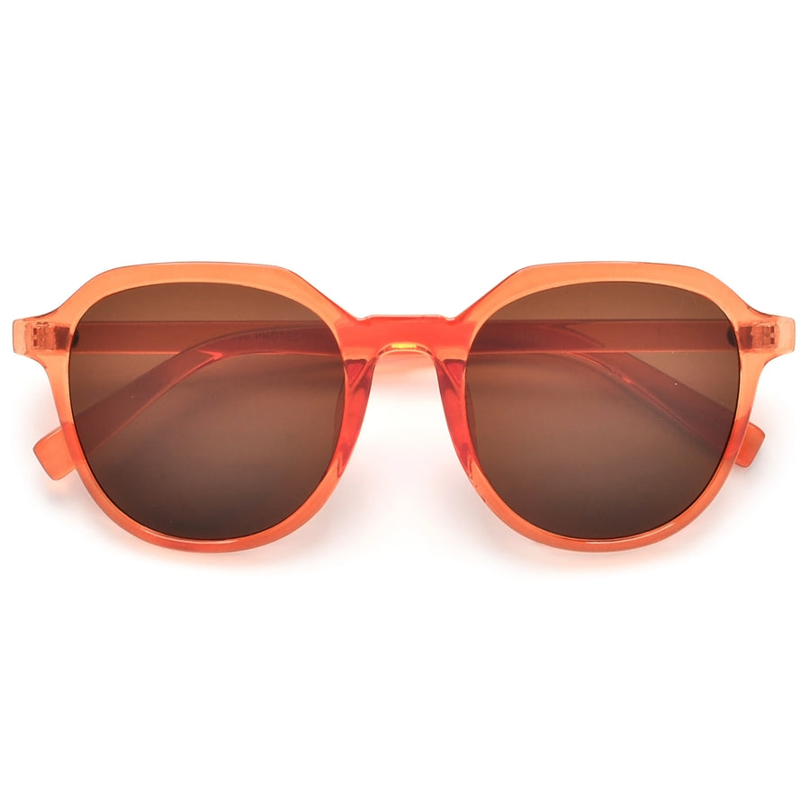 Modern Angular Round Sunglasses