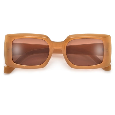 Bold Modern Appeal Rectangular Sunnies