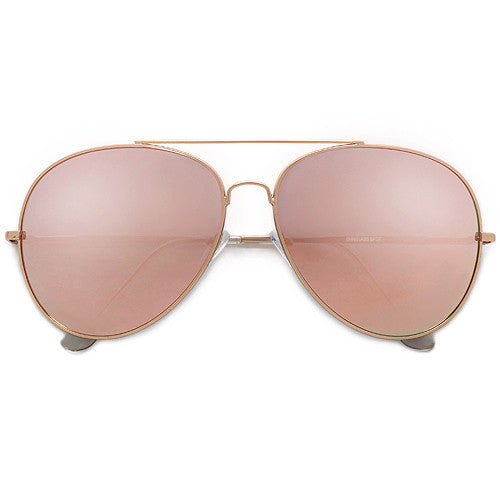 61mm Oversize Stylish Modern Aviator - Sunglass Spot