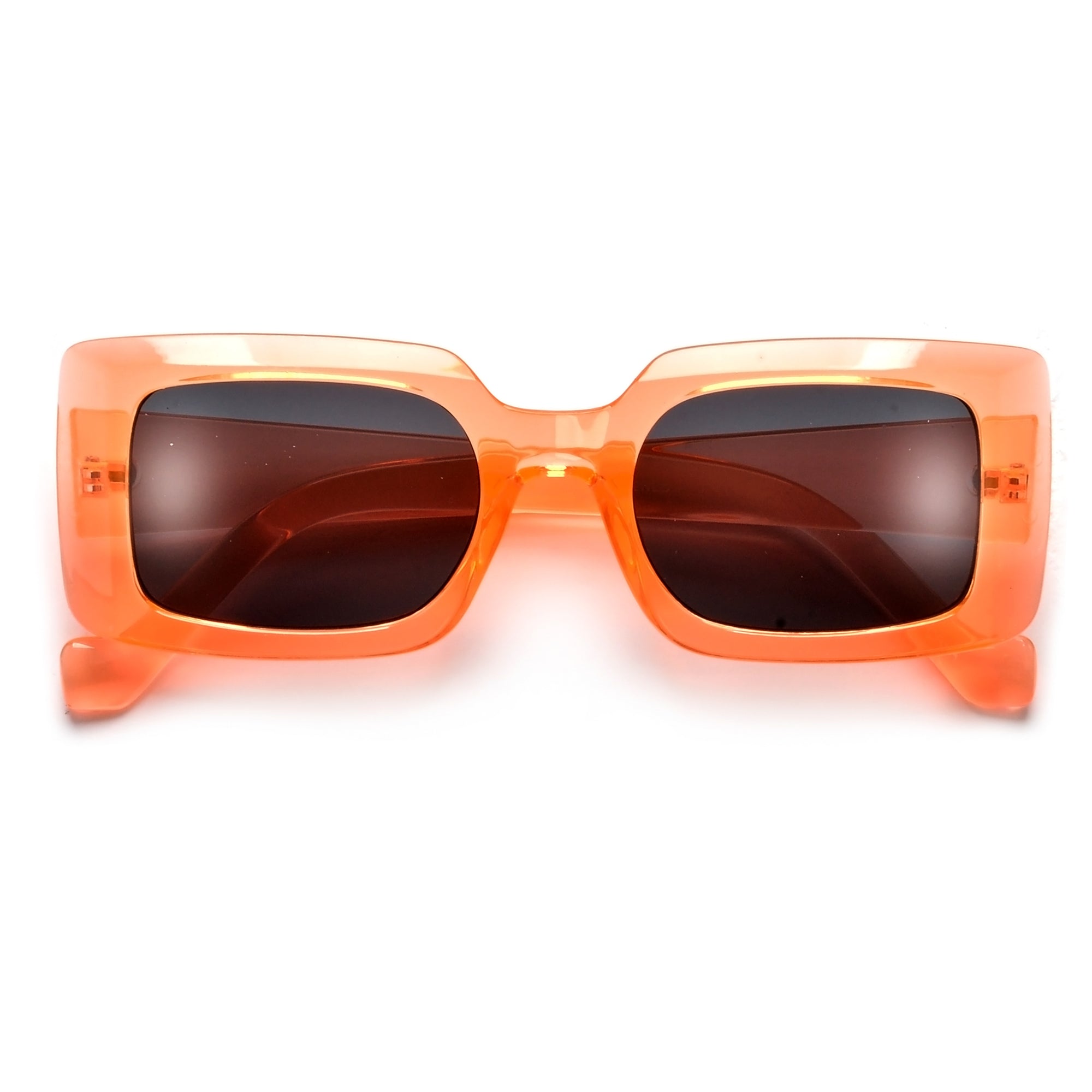 Crystal Neon Bright Square Sunnies