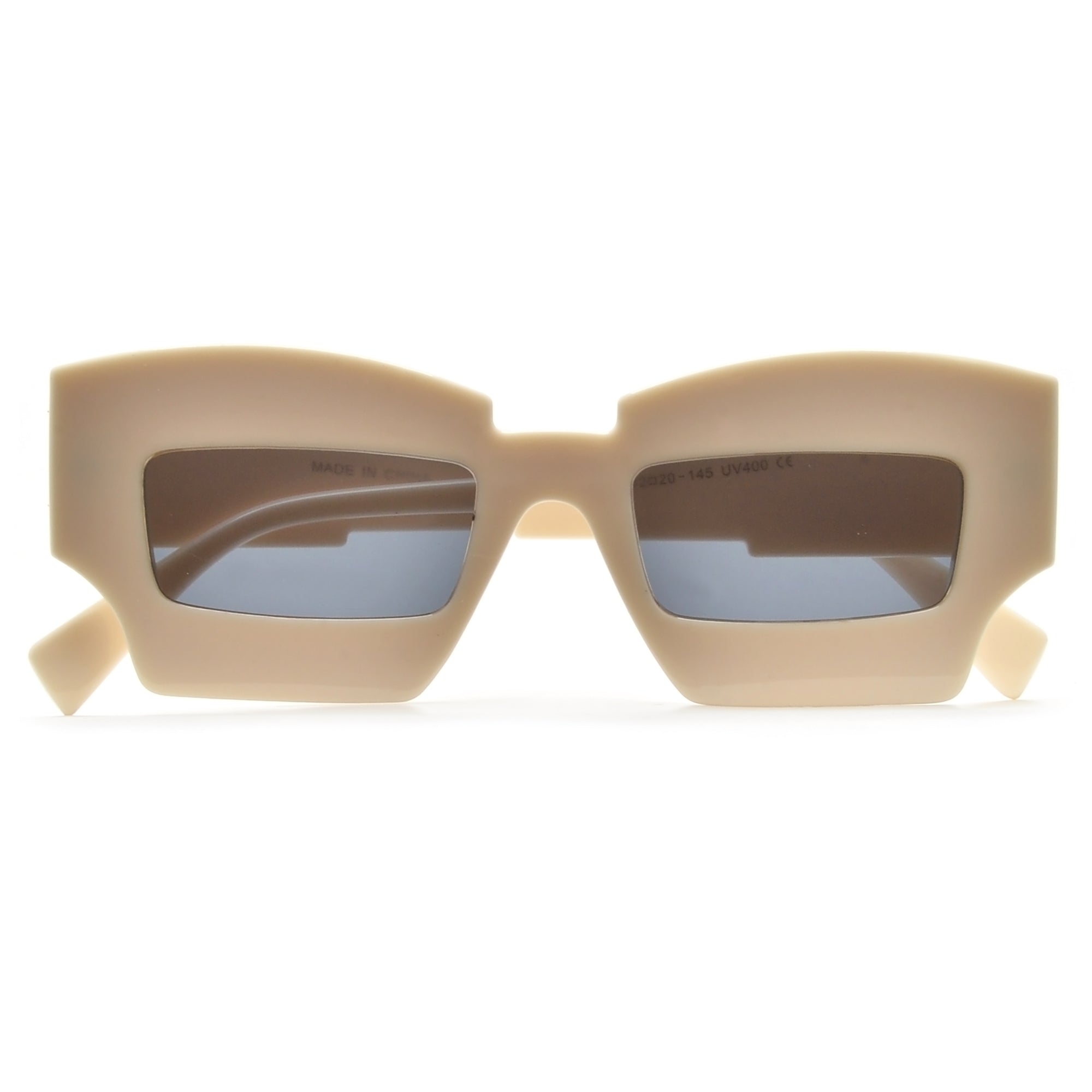 Geometric Stand Out Slim Rectangular Lens Sunnies
