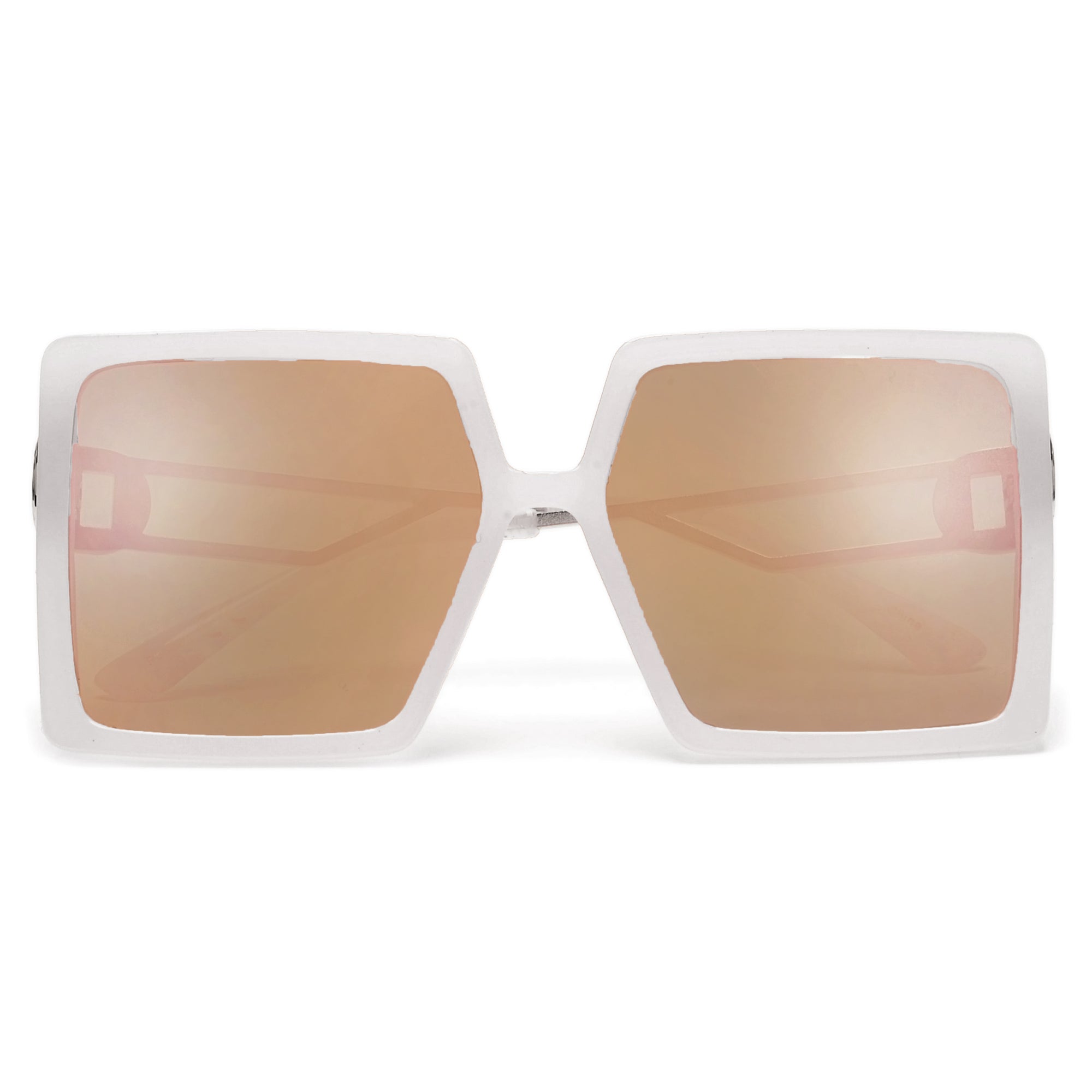 Oversize Bold Full Coverage Square Silhouette Sunnies - Sunglass Spot