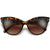 Retro Glamour 58mm Studded High Pointed Tip High Fashion Cat Eye Sunglasses