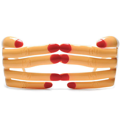 "Hide & Seek" Hands Costume Party Shades - Sunglass Spot