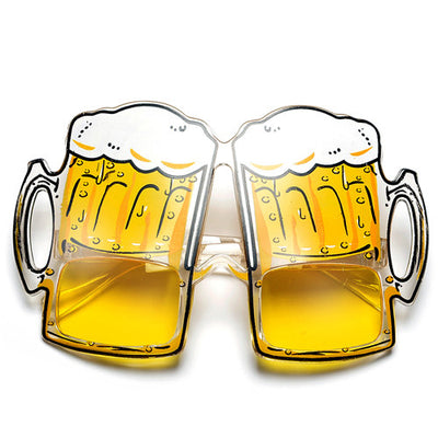 " Lets Get Tipsy! " Party Novelty Beer Glasses - Sunglass Spot