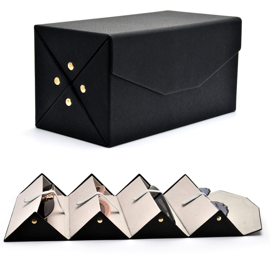 4 Piece Fold-Up Sunglass Case - Sunglass Spot