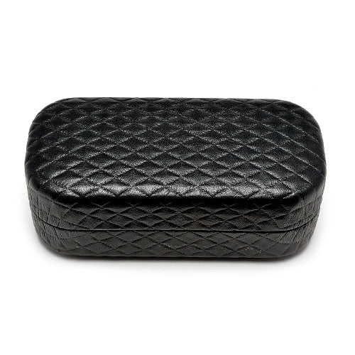 Quilted Fashion Design Protective Clam Shell Hard Case - Sunglass Spot