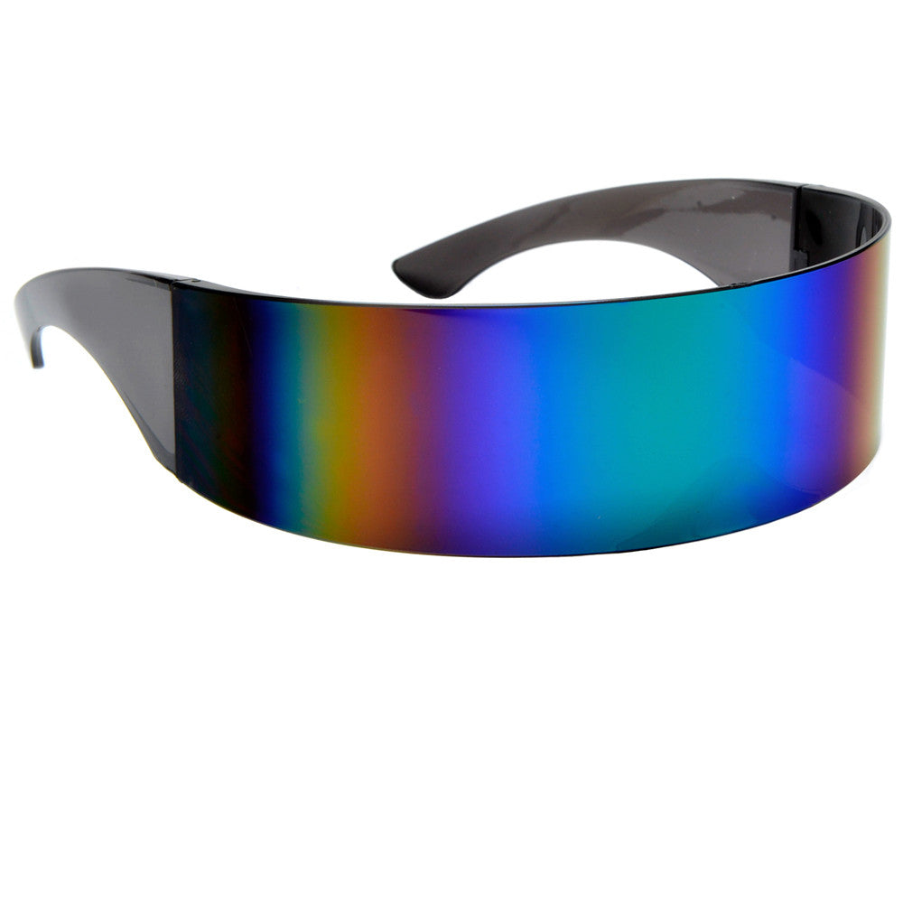Cyclops Monoblok Shield Wrap Costume Sunglasses - Sunglass Spot