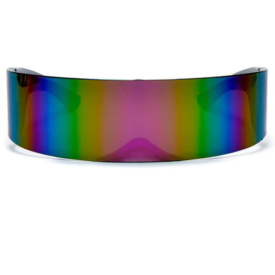 Cyclops Monoblok Shield Wrap Costume Sunglasses - Sunglass Spot