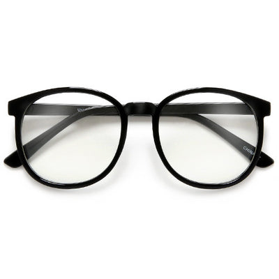 Retro Round Horn Rimmed P3 Frame Eyewear Glasses - Sunglass Spot