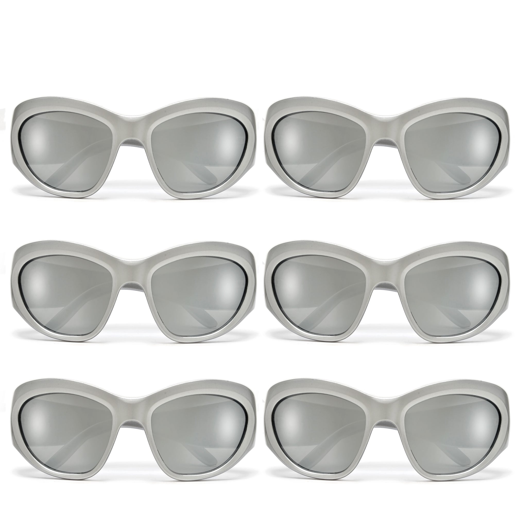 Oversize Bold Full Coverage Celebrity Fashion Sunglasses