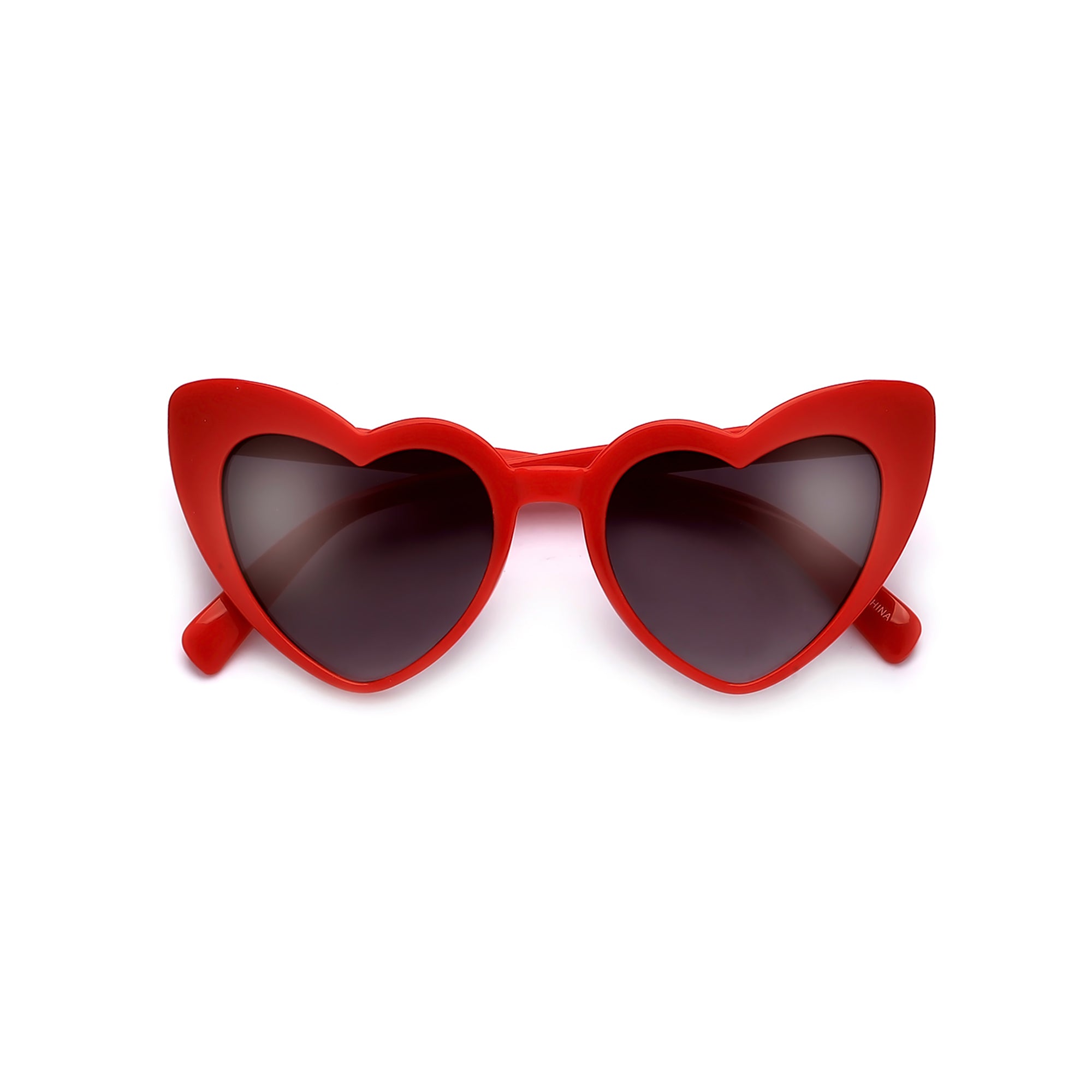 Kids Adorable High Tip Cute Heart Sunglasses - Sunglass Spot