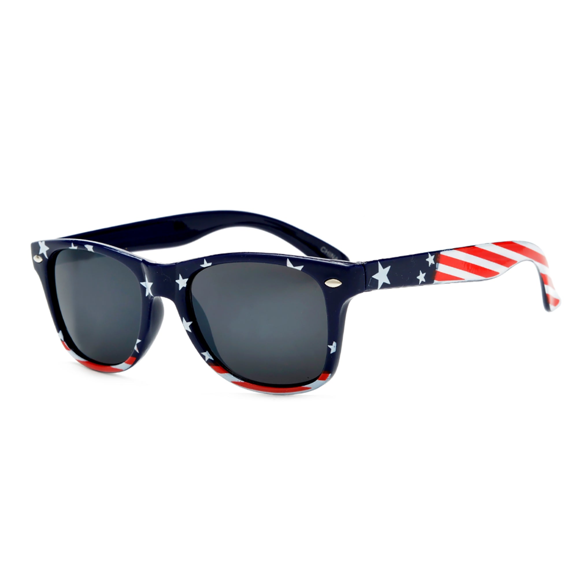 Kids Patriotic Stars and Stripes Classic Sunglasses - Sunglass Spot