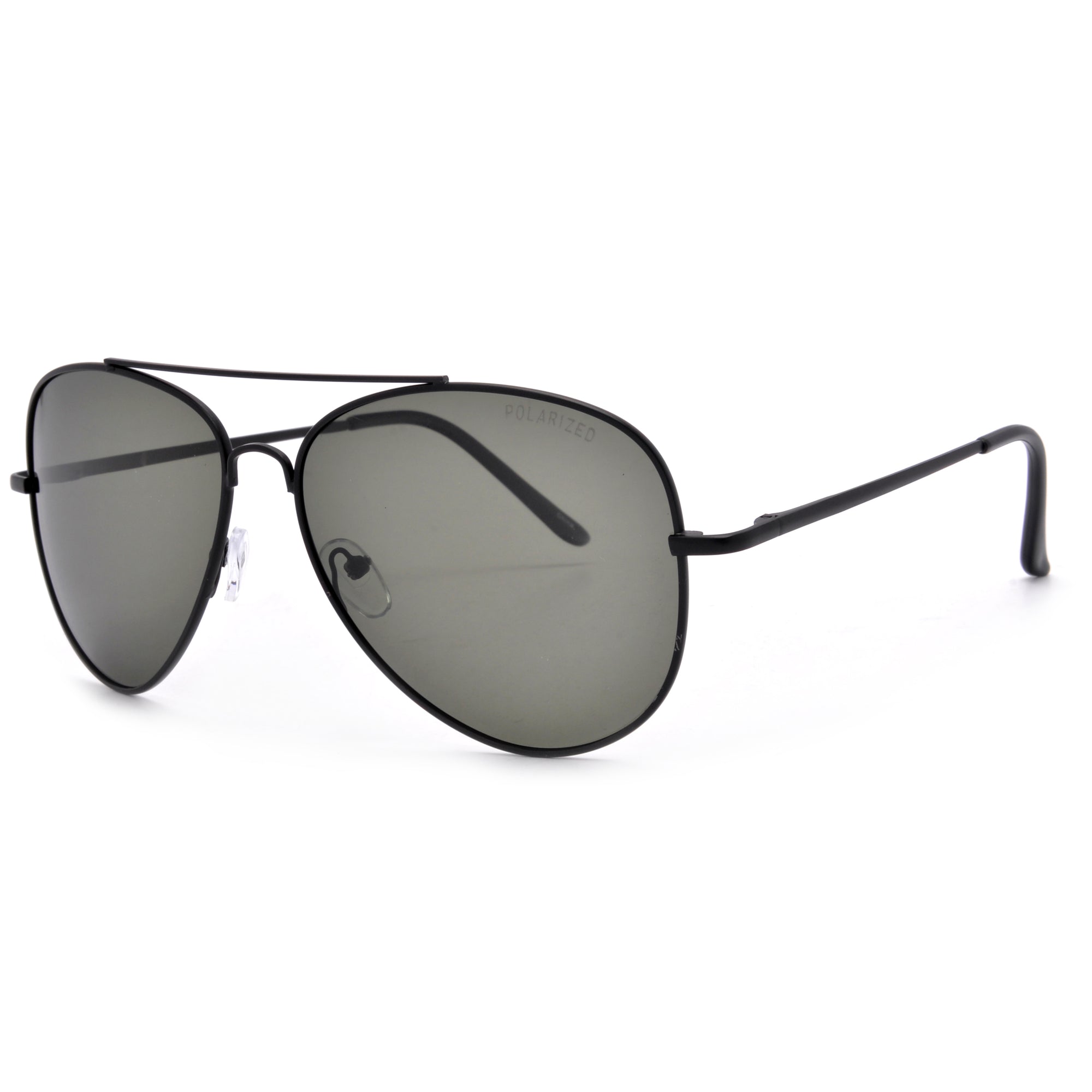 Polarized Glare Reducing 61mm Classic Tear Drop Aviator Sunglasses - Sunglass Spot