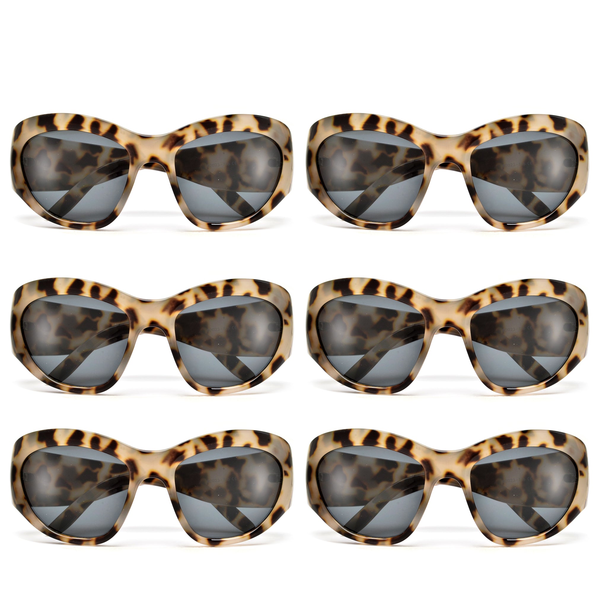 Oversize Bold Full Coverage Celebrity Fashion Sunglasses