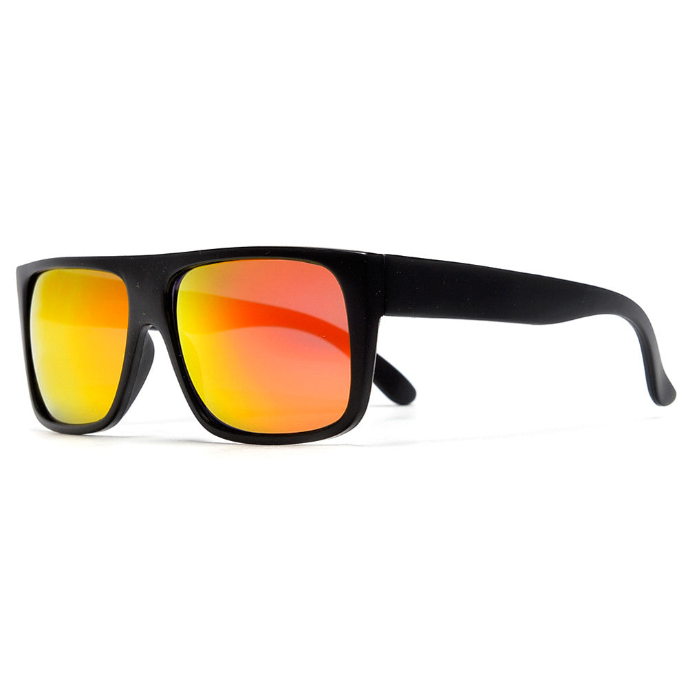 Fresh Squared Off Flat Top Stylish Street Scene Shades - Sunglass Spot