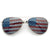 Patriotic U.S. Flag Aviator Sunglasses