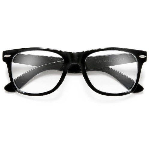 Original Classic 80's Inspired Clear Lens 80's Style Eyewear