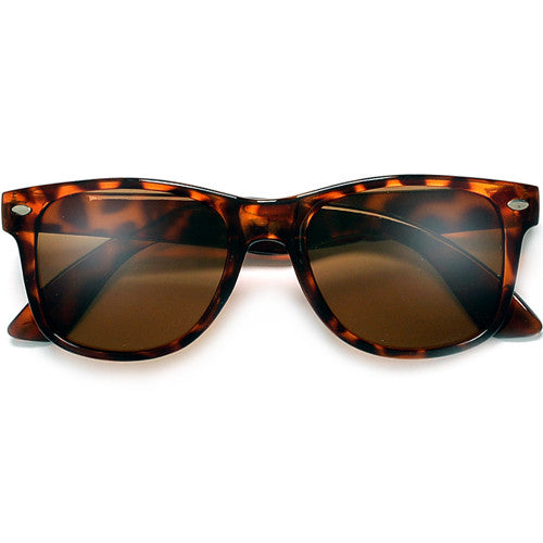 80s Iconic Tortoise Frame 80's Style Sunglasses