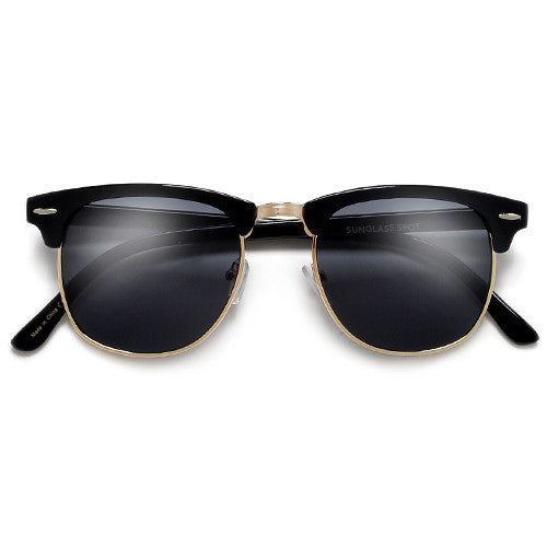 Classic Original Half Frame Semi-Rimless Sunglasses - Sunglass Spot