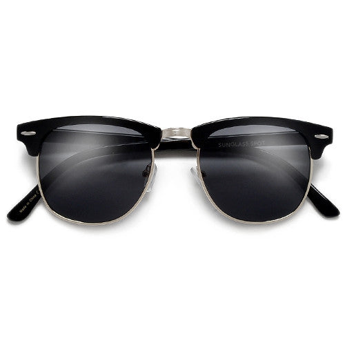 Classic Original Half Frame Semi-Rimless Sunglasses - Sunglass Spot